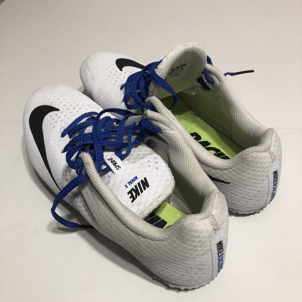 Nike Rival S Racing Sprint Hard Cleats Key Included Size 9 White - Picture 4 of 12